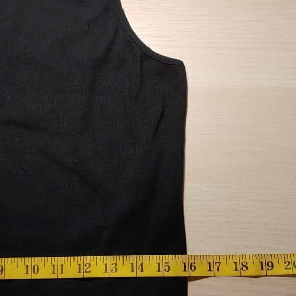 NWT AVEC LES FILLES Black ribbed tank bodysuit - Picture 8 of 12